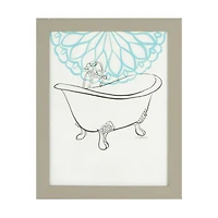 Bath Theme Art, 8 in x 10 in