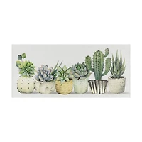 Succulent Art, 10 in x 4.5 in