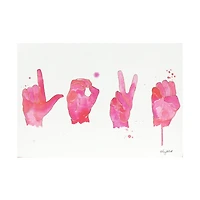 Kindness and Love Art, 6.5 in x 4.5 in