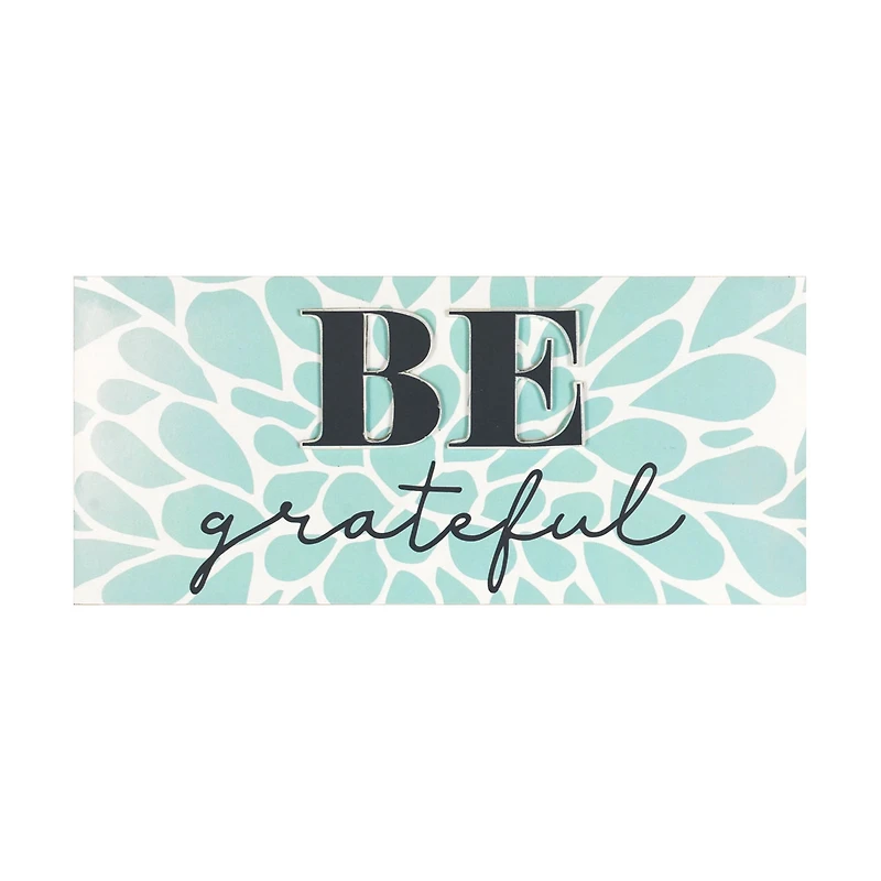 Affirmations Wall Art, 10 in x 4.5 in