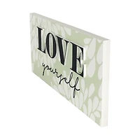 Affirmations Wall Art, 10 in x 4.5 in