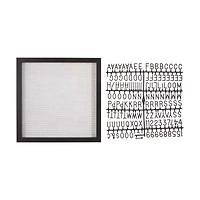 Letter Board, Black, 10 in x 10 in