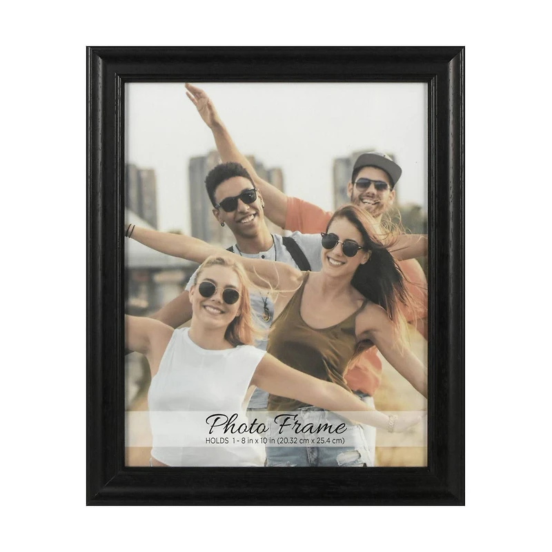 Picture Frame, Black, 8 in x 10 in