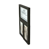 Dual Photo Collage Frame Set, Black