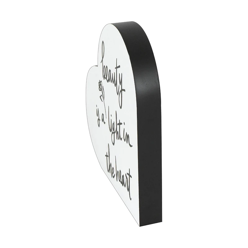 Heart-Shaped Art, 8 in x 8 in