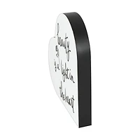 Heart-Shaped Art, 8 in x 8 in