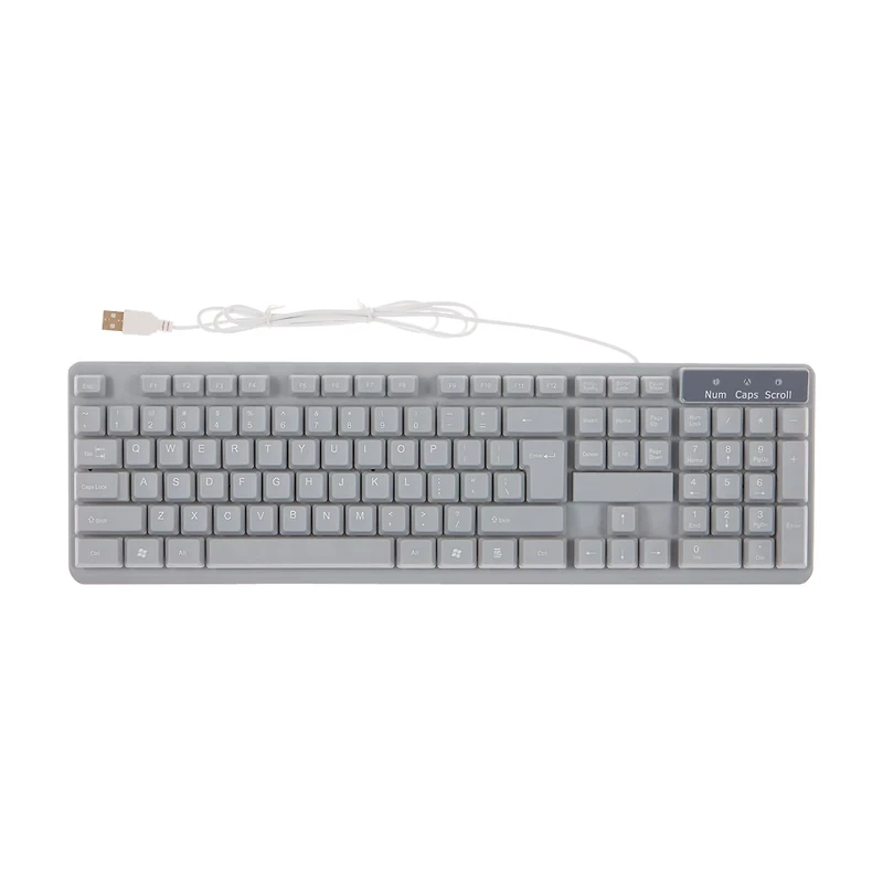 GENTEK Wired Keyboard, Assorted