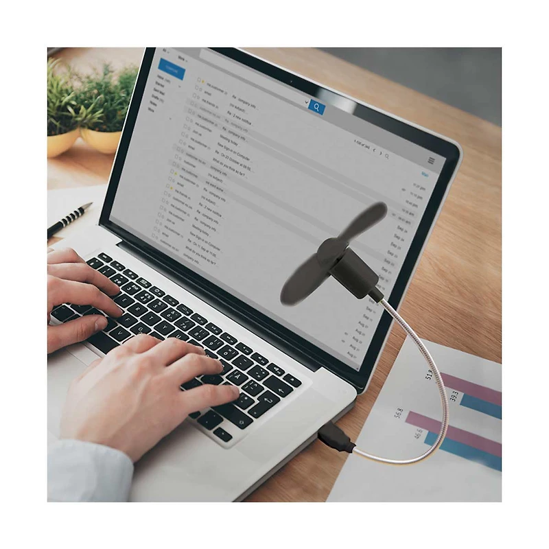 Travel USB Fan with Arm