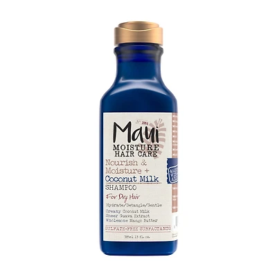 Maui Moisture Nourish & Moisture + Coconut Milk Shampoo, 13 fl oz