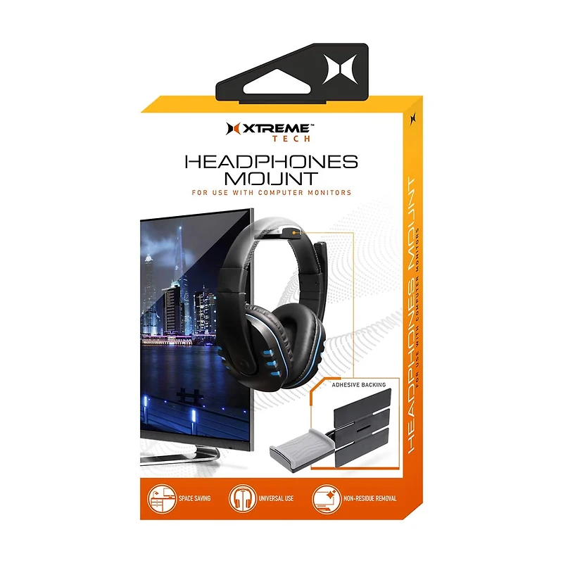 Headphones Mount for Monitors