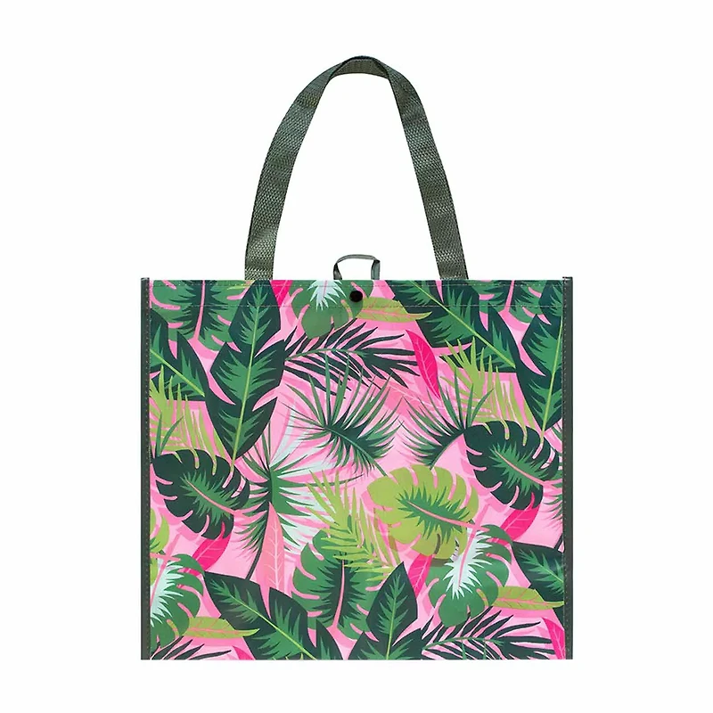 Reusable Tote, Tropical Pink