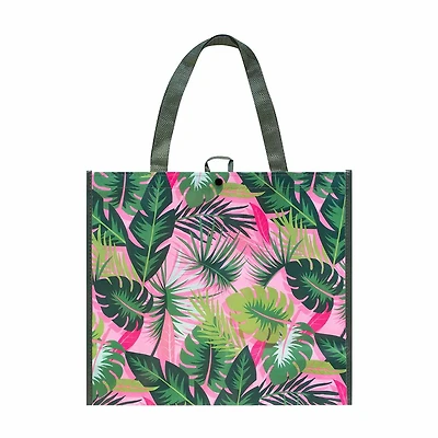 Reusable Tote, Tropical Pink