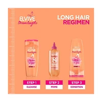 L'Oreal Paris Elvive Dream Lengths Restoring Shampoo for Long, Damaged Hair, 12.6 fl oz