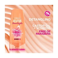 L'Oreal Paris Elvive Dream Lengths Super Detangler Conditioner, 12.6 fl oz