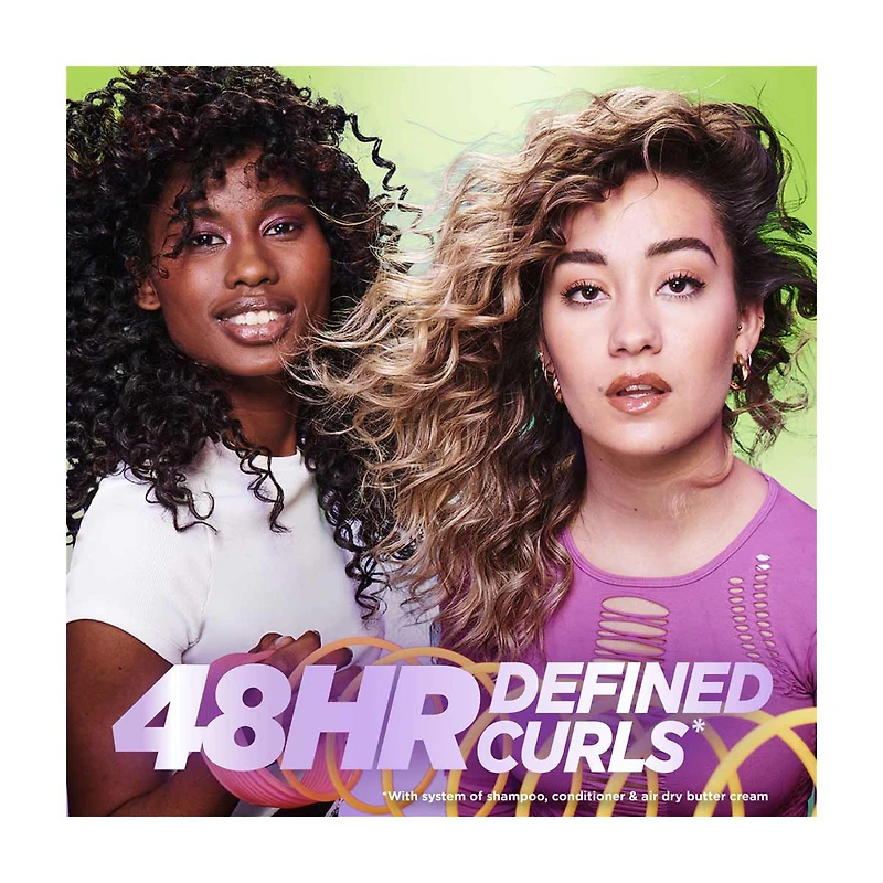 Garnier Fructis Curl Air Dry Cream - Plant Protein + Coconut Oil, 10.2 fl oz