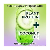Garnier Fructis Curl Air Dry Cream - Plant Protein + Coconut Oil, 10.2 fl oz