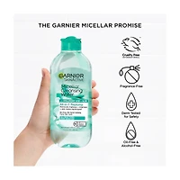 Garnier SkinActive Micellar Hyaluronic Acid Replumping Cleansing Water, 13.5 fl oz