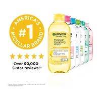 Garnier SkinActive Micellar Cleansing Water with Vitamin C, 13.5 fl oz