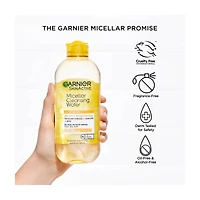 Garnier SkinActive Micellar Cleansing Water with Vitamin C, 13.5 fl oz