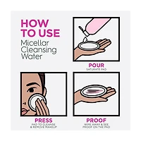 Garnier SkinActive Micellar Cleansing Water with Rose Water, 13.5 fl oz