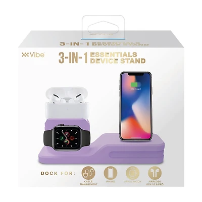 Vibe 3-in-1 Essentials Device Stand, Assorted