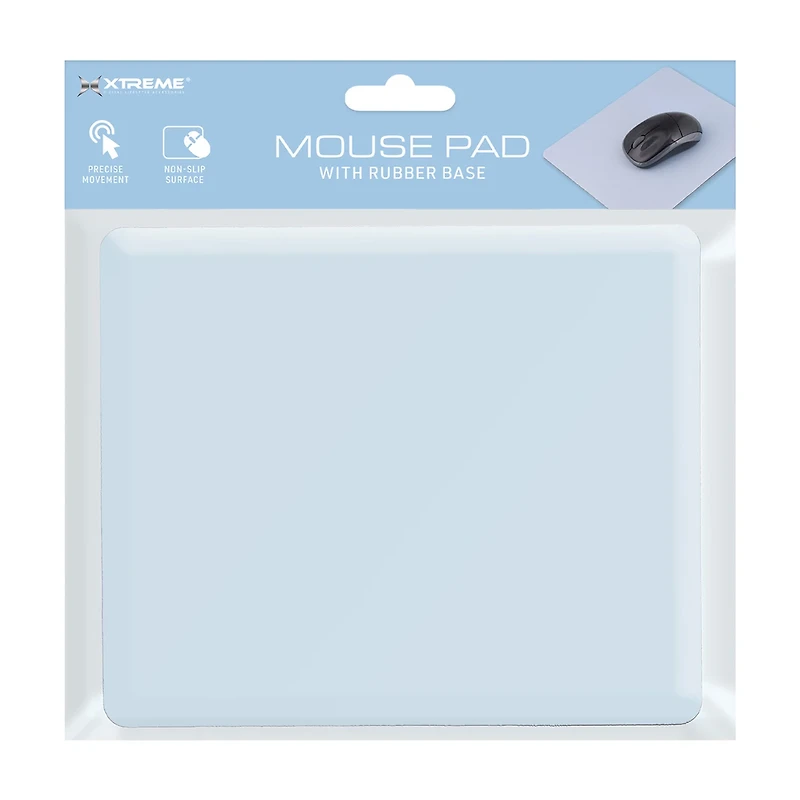 Mouse Pad with Rubberized Base