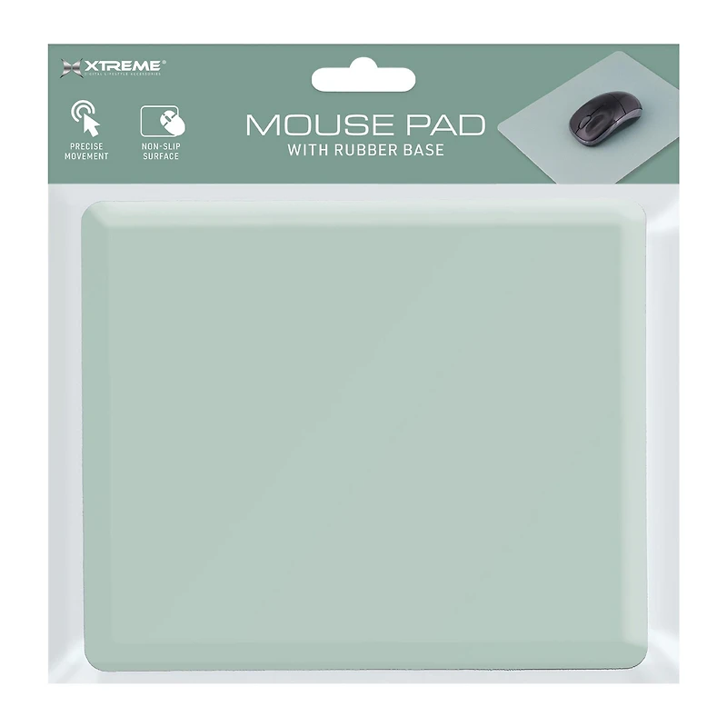 Mouse Pad with Rubberized Base