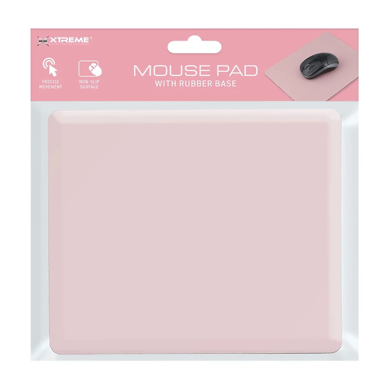 Mouse Pad with Rubberized Base