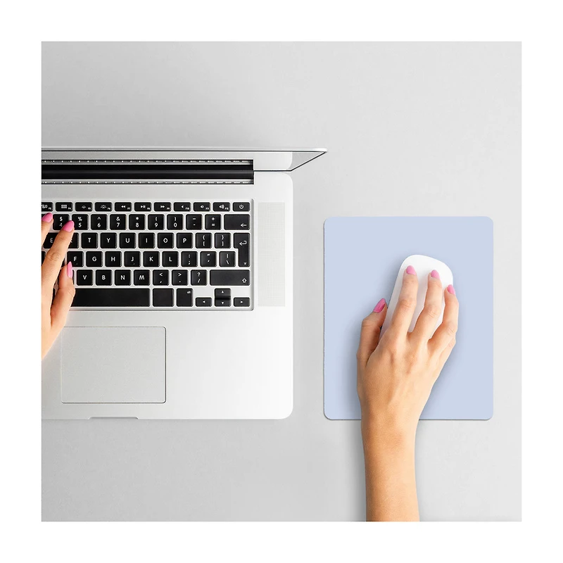 Mouse Pad with Rubberized Base