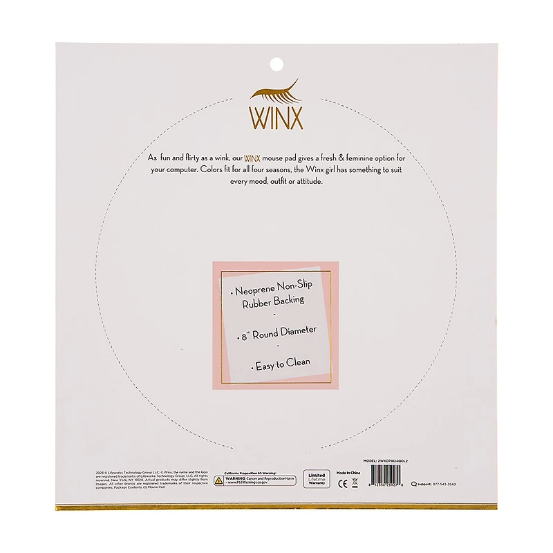 WINX Mouse Pad, Pink