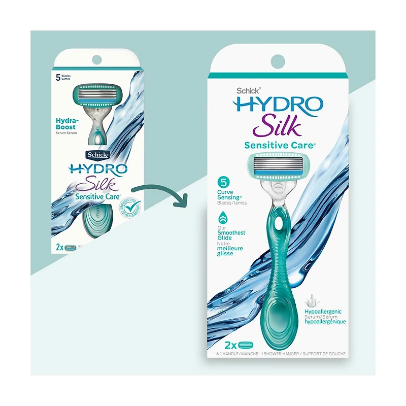 Schick Hydro Silk Sensitive Care 5 Blade Razor