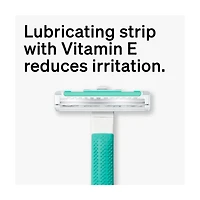 Schick Xtreme Sensitive 2 Blades Disposable Men's Razor, 12 ct