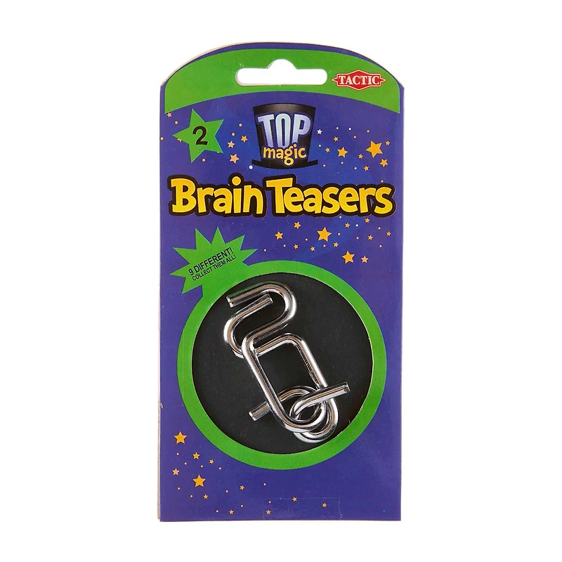 Tactic Top Magic Brain Teasers, Assorted