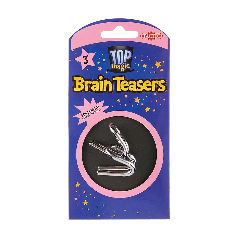 Tactic Top Magic Brain Teasers, Assorted