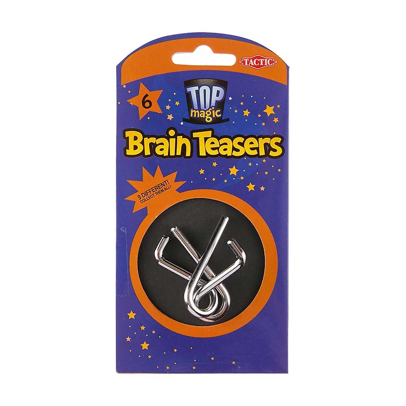 Tactic Top Magic Brain Teasers, Assorted