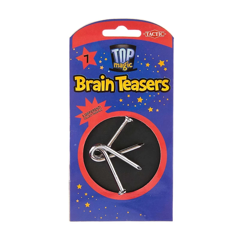 Tactic Top Magic Brain Teasers, Assorted