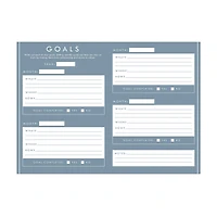 Hardcover Guided Five Year Goal Keeping Journal, 128 Pages