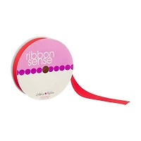 Ribbon Sense Grosgrain Red Ribbon, 5/8 in