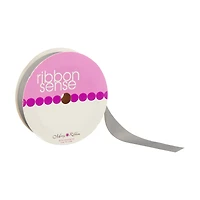 Ribbon Sense Satin Gray Morex Ribbon, 5/8 in