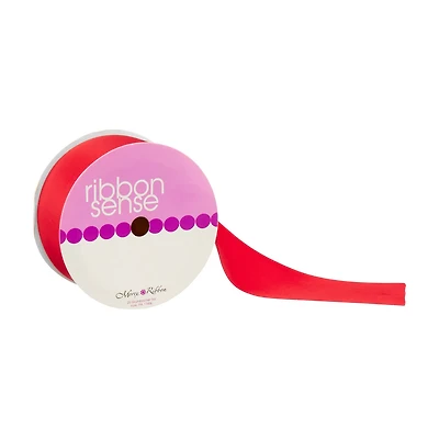 Ribbon Sense Satin Red Morex Ribbon, 1.5 in