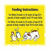 Temptations Chicken and Dairy Flavored Kitten Treats, 3 oz
