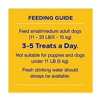 Pedigree DentaStix Chewy Chunx Chicken Flavored Dental Treats, Small & Medium Dogs 4 oz