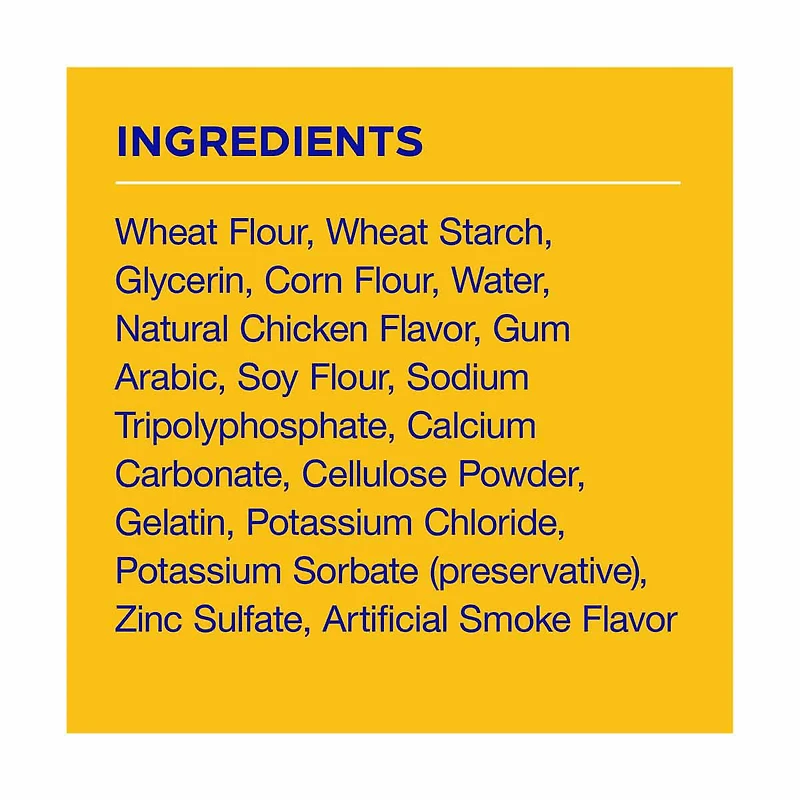 Pedigree DentaStix Chewy Chunx Chicken Flavored Dental Treats, Large Dogs 4 oz