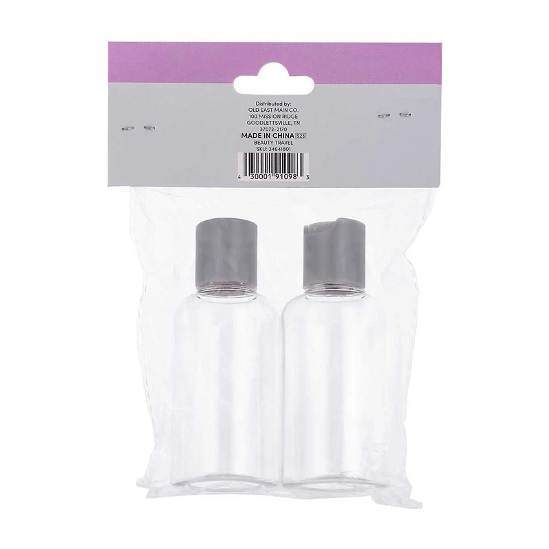 Beauty Plastic Travel Bottles