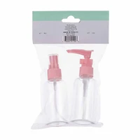 Beauty Plastic Travel Spray Bottles, Pink