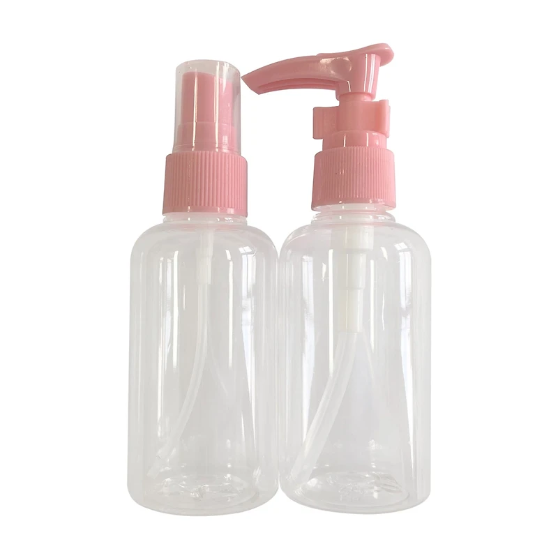 Beauty Plastic Travel Spray Bottles, Pink