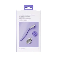 Flamingo Women's Razor with Handle, Lilac, 2 ct