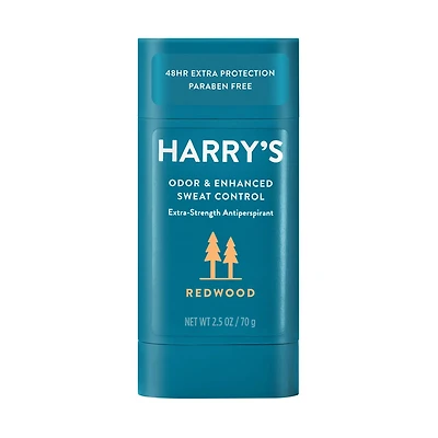Harry’s Odor & Enhanced Sweat Control Extra Strength Antiperspirant Stick, 2.5 oz