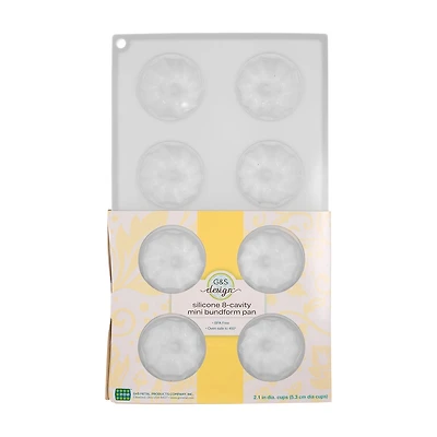 G&S Design Silicone Mini Bundt Pan