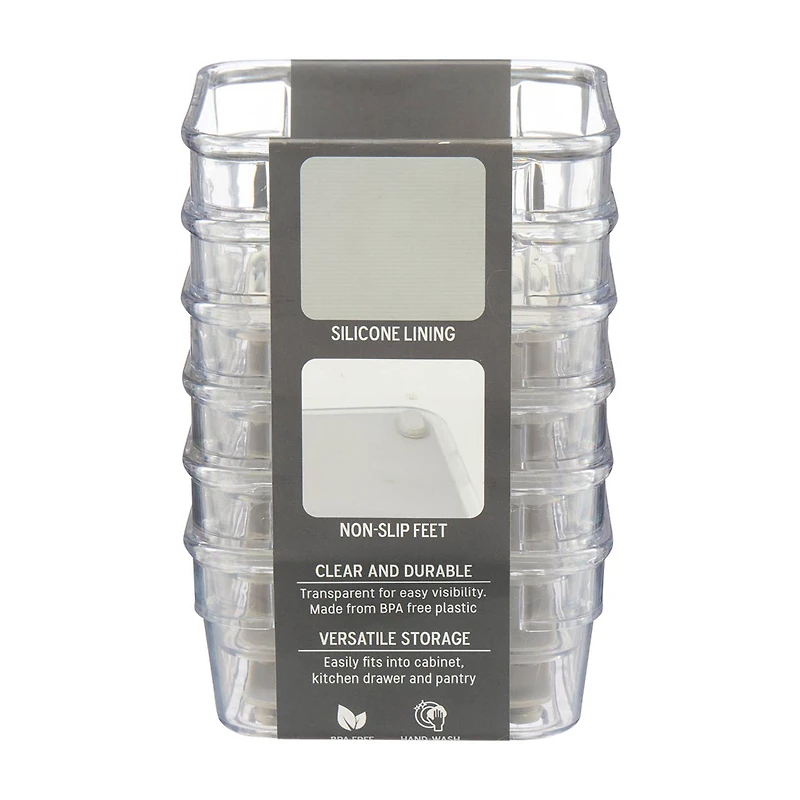 Gourmet Kitchen Multipurpose Organizer, Non-Slip, 6 ct